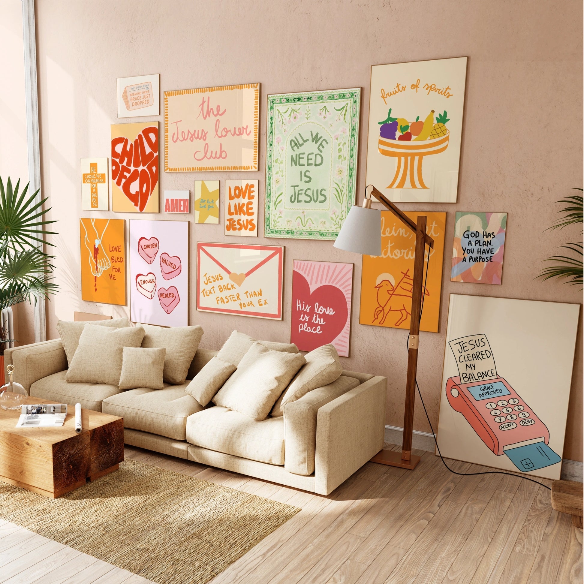 Handmade Trendy Christian, over 100 prints