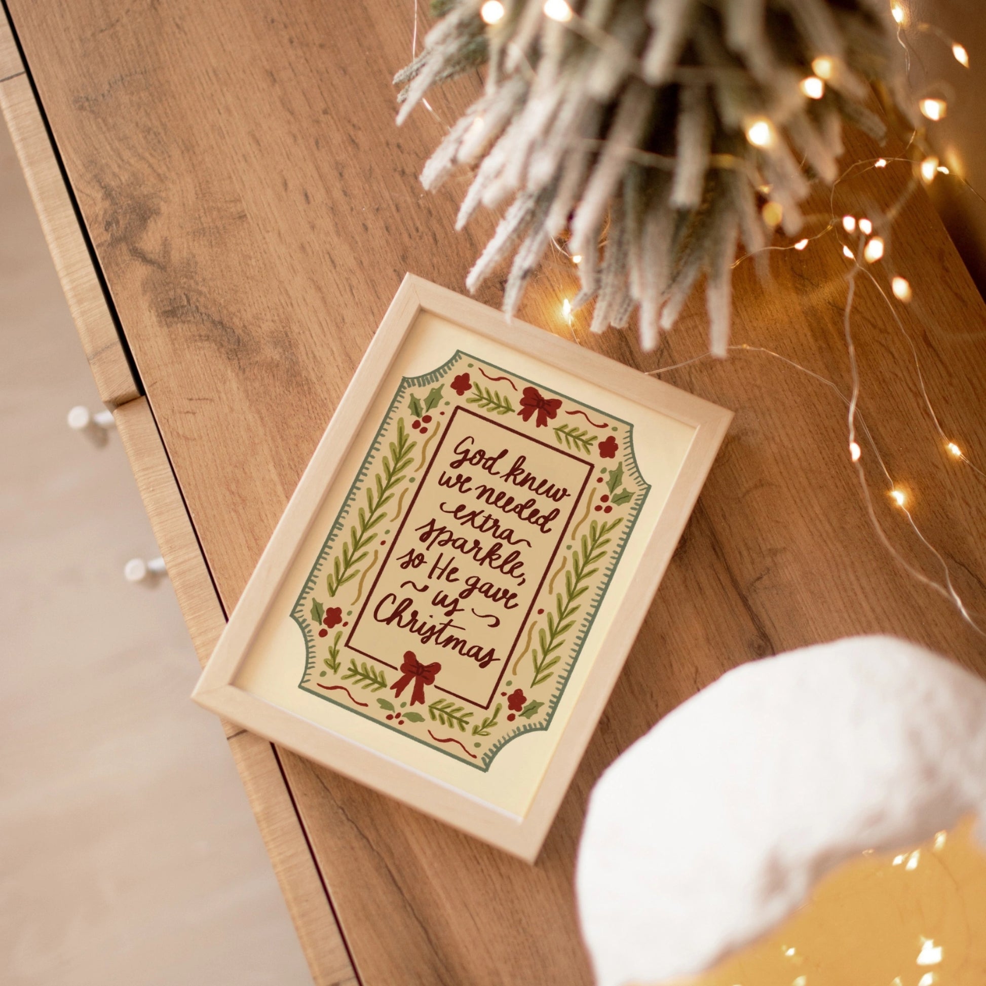 Faith Inspired Christmas Quote