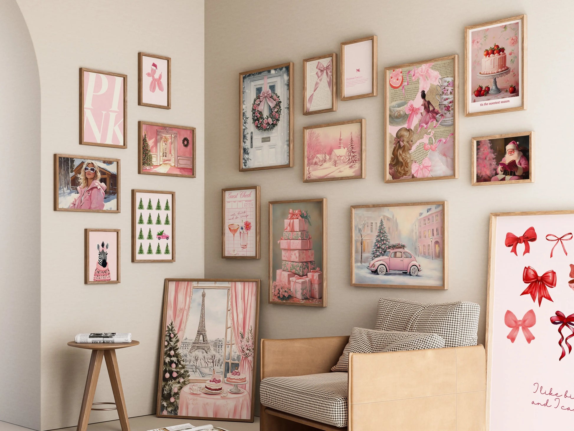 Pink Christmas, over 300 prints Il mio negozio
