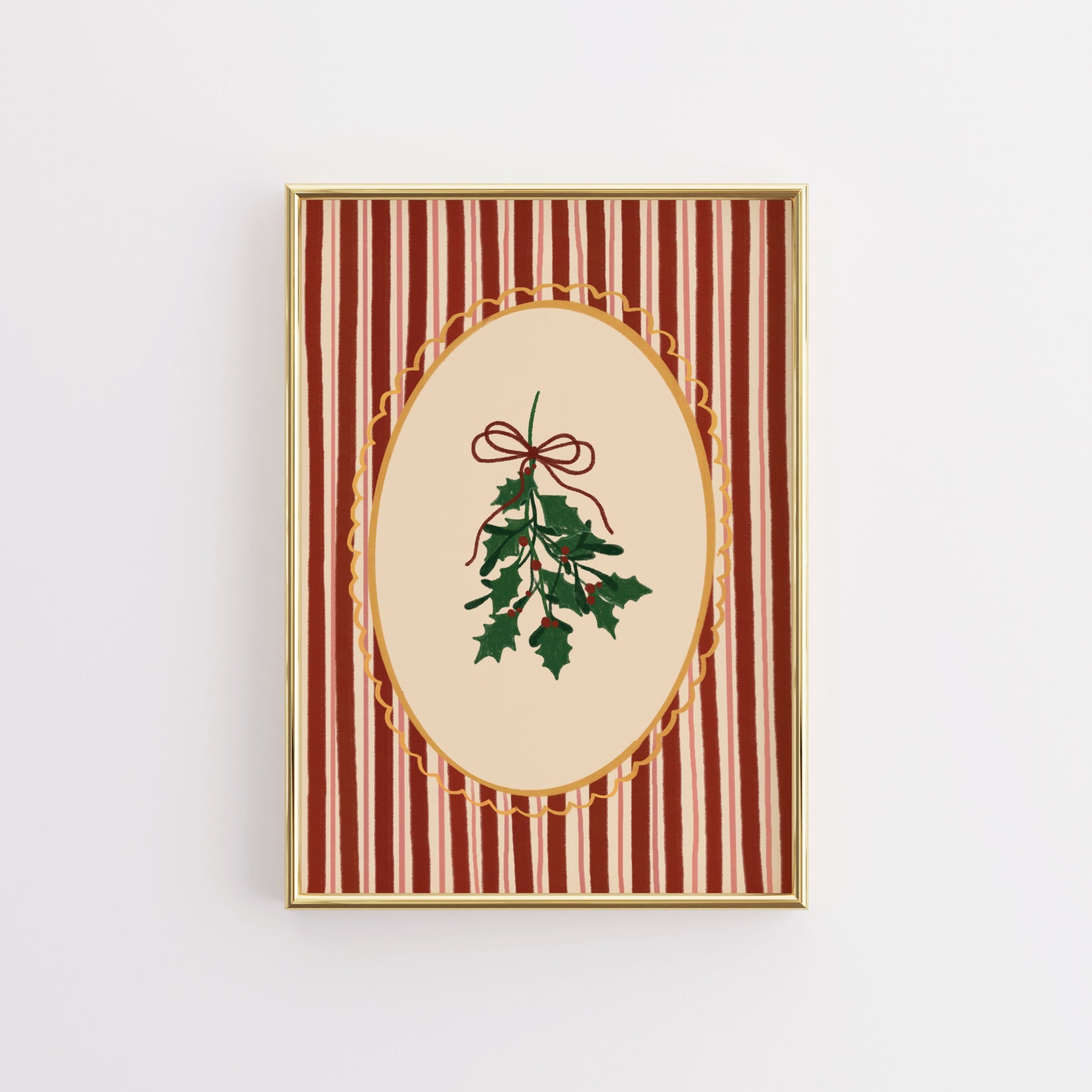 Handgezeichneter Urlaubsdruck