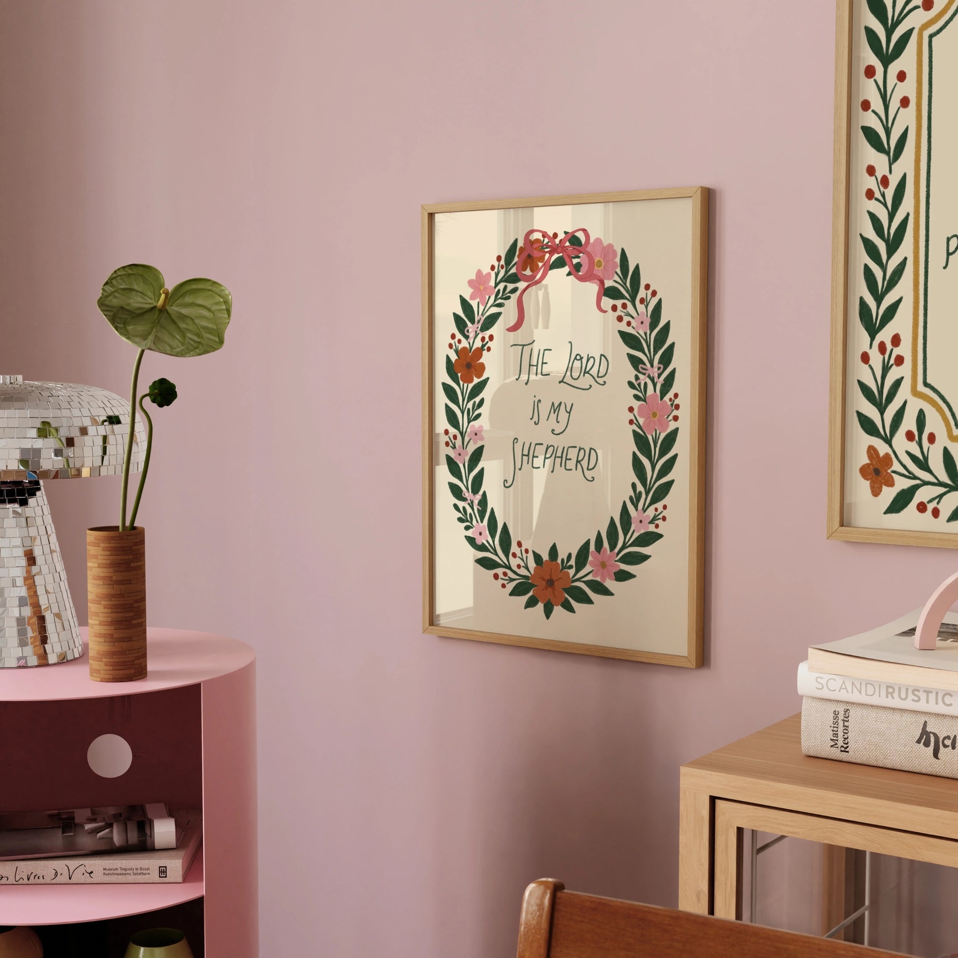 Stampa di Scritture floreali cristiane