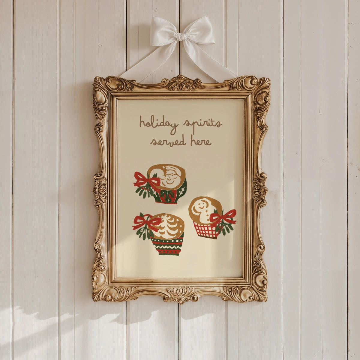 Festliche Getränke werden hier serviert (Druckversion)