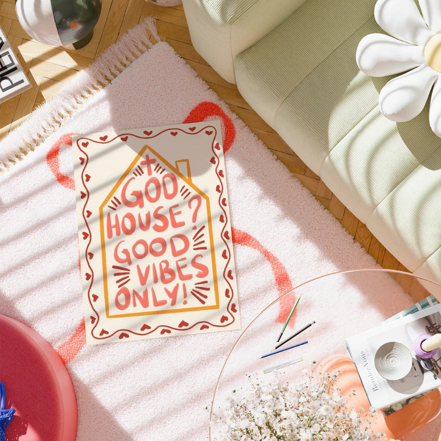 Good Vibes Only Christian Wall Art – Fun Faith Print