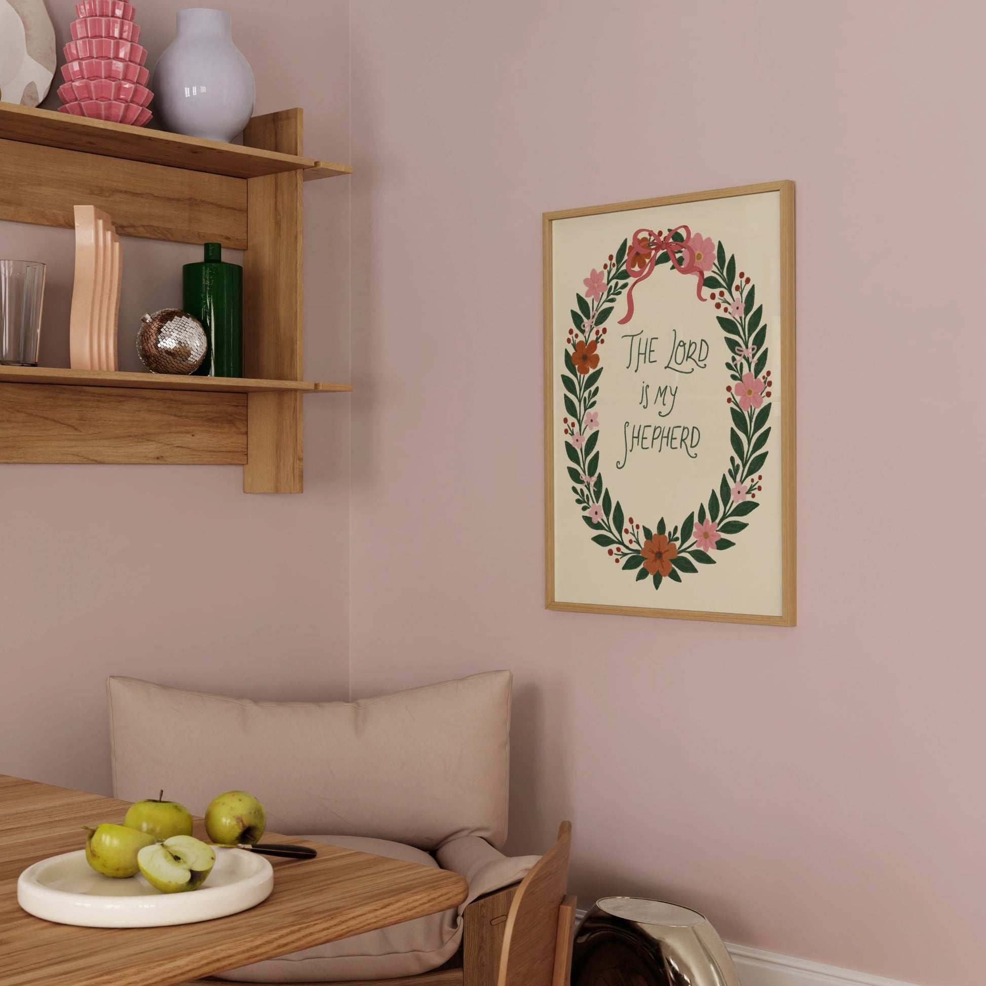 Stampa di Scritture floreali cristiane