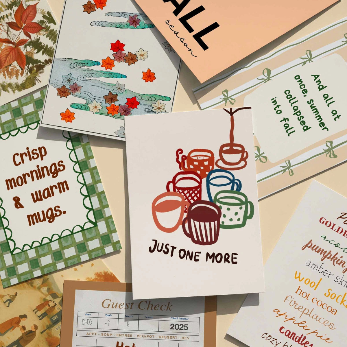 Handmade Autumn Decor, over 100 Print