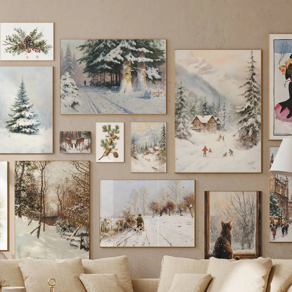 Vintage Winter, over 700 prints
