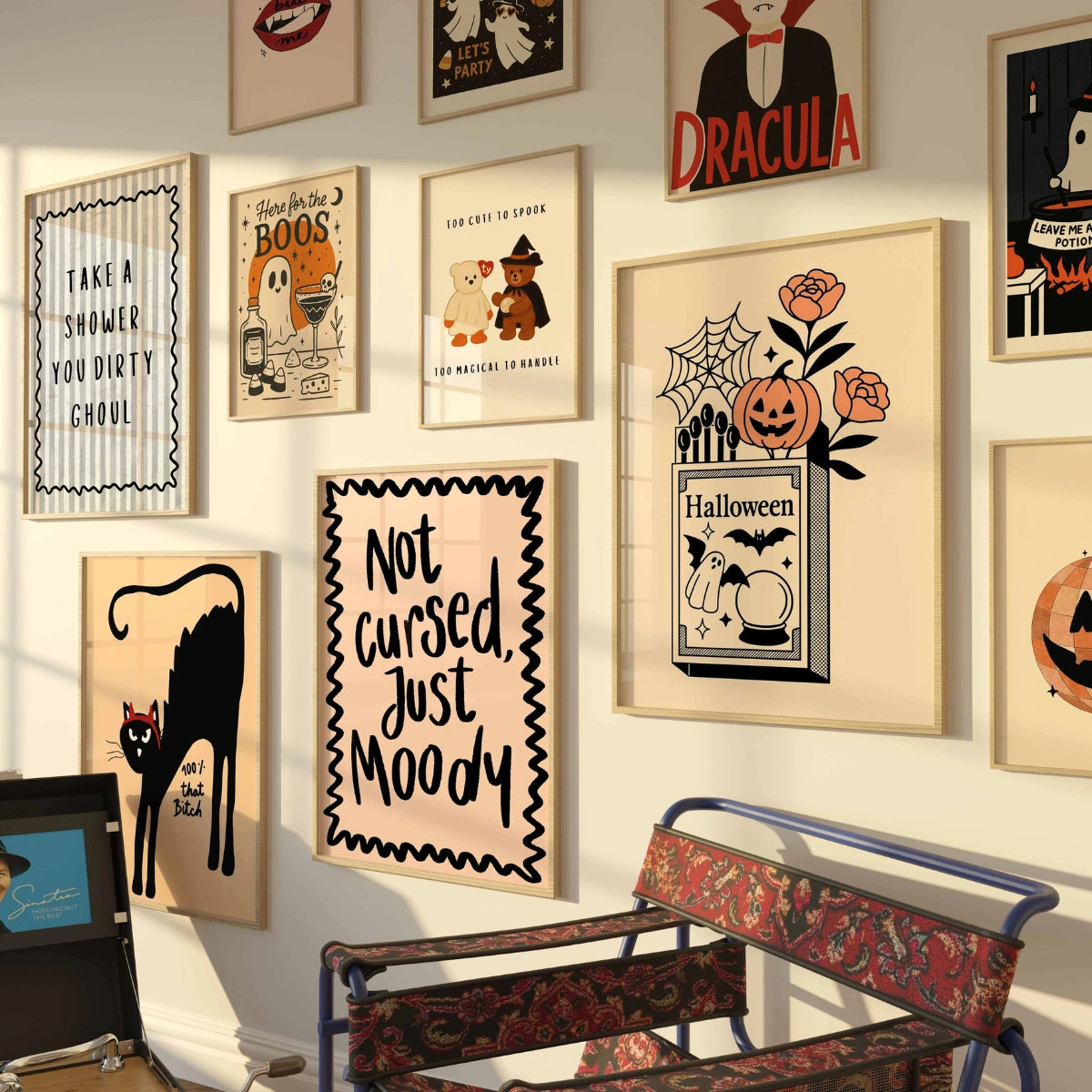 Handmade Halloween Decor - over 200 prints