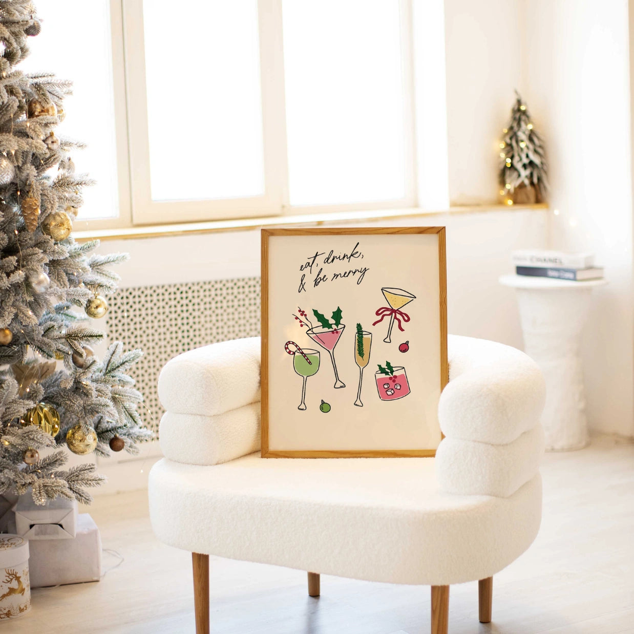 Eat Drink & Be Merry Poster