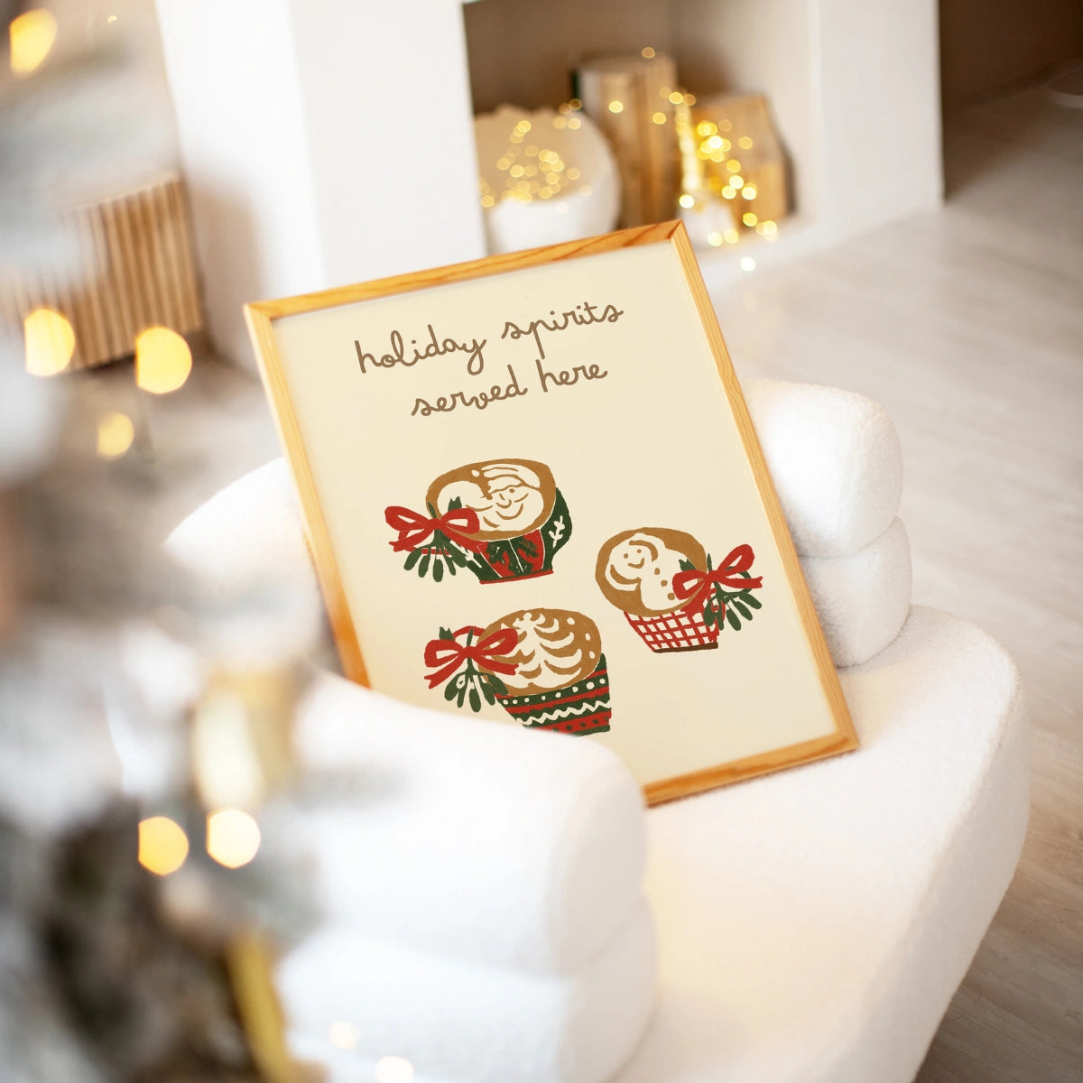 Festliche Getränke werden hier serviert (Druckversion)