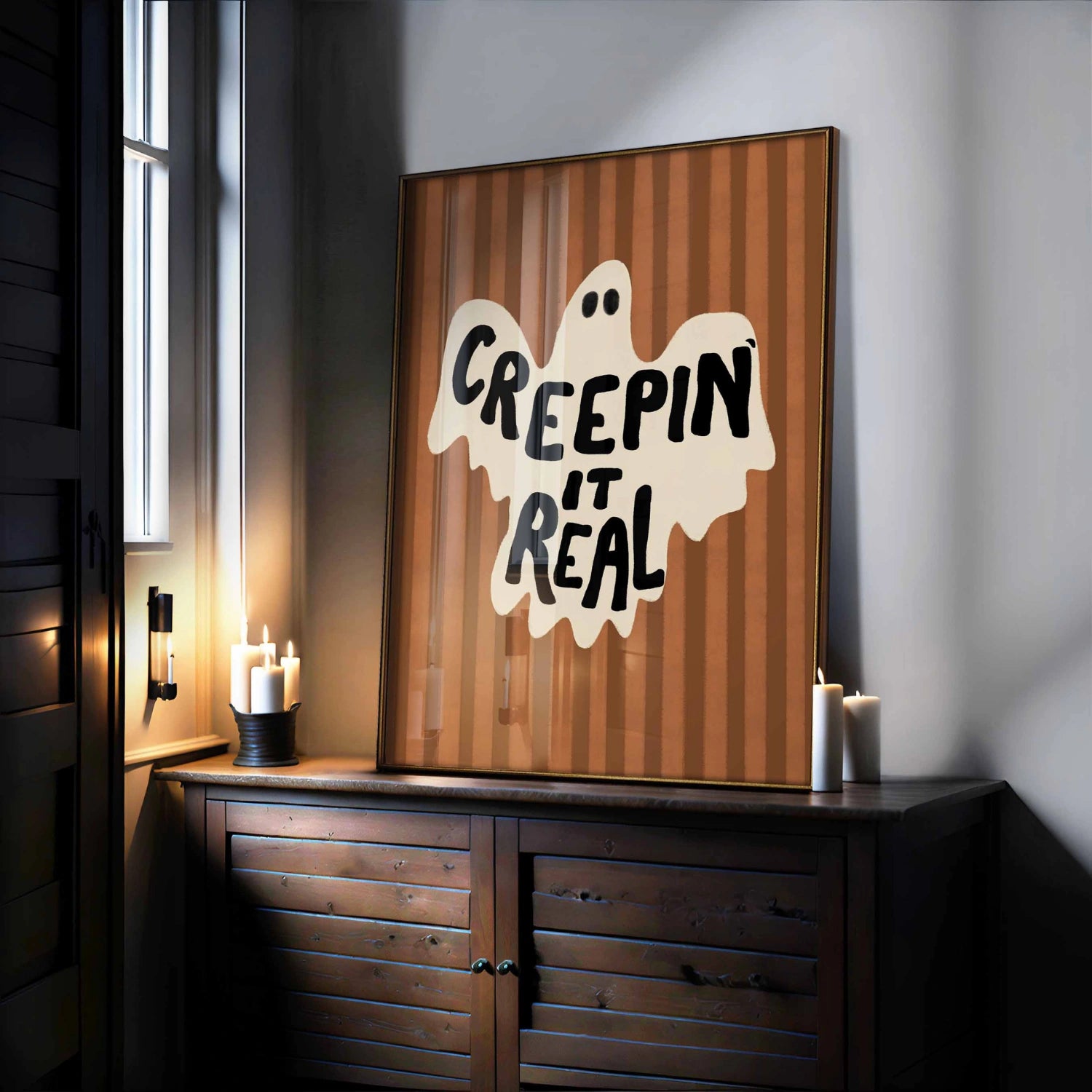 Creepin' It Real Print – Lustiger Geist