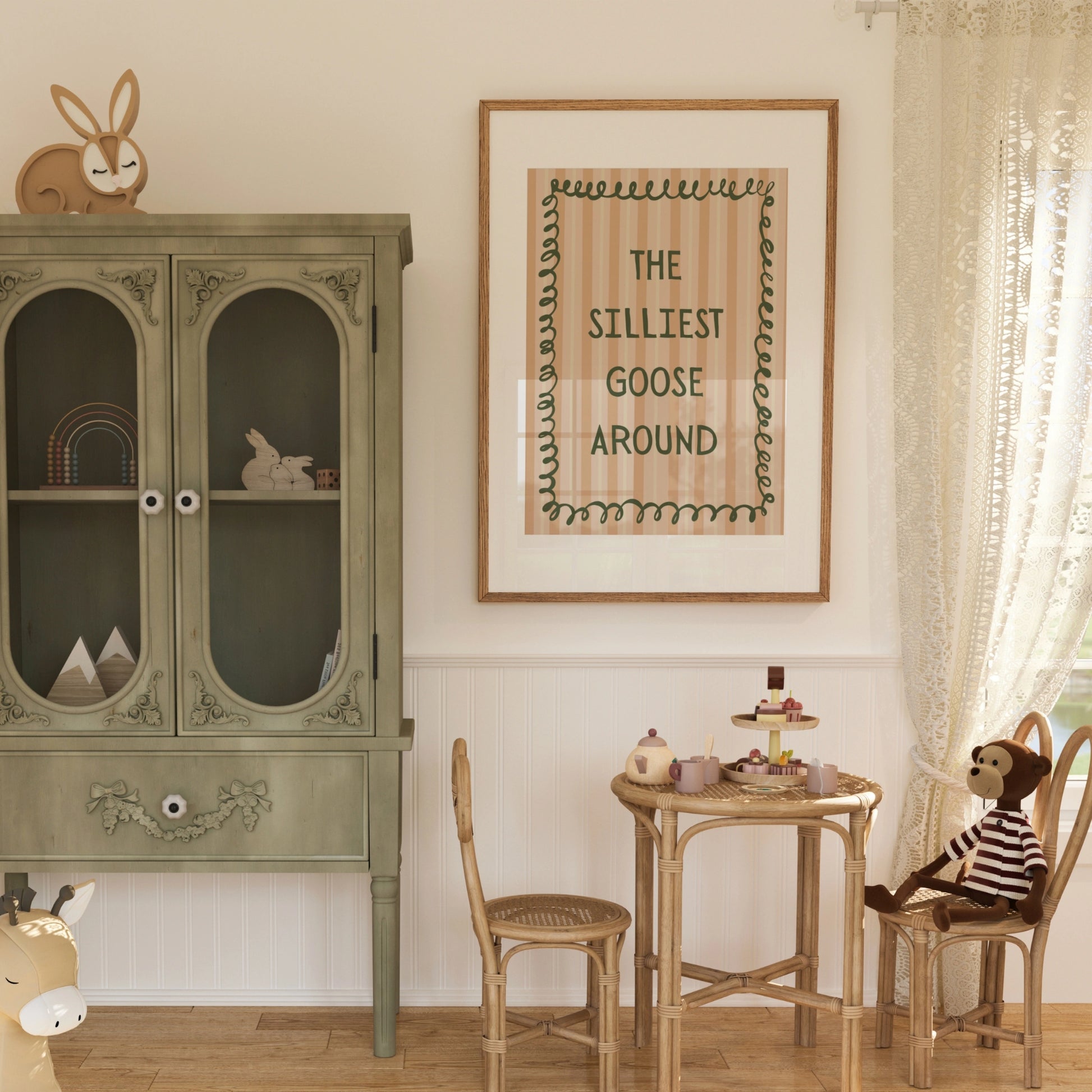 Der albernste Gänsedruck