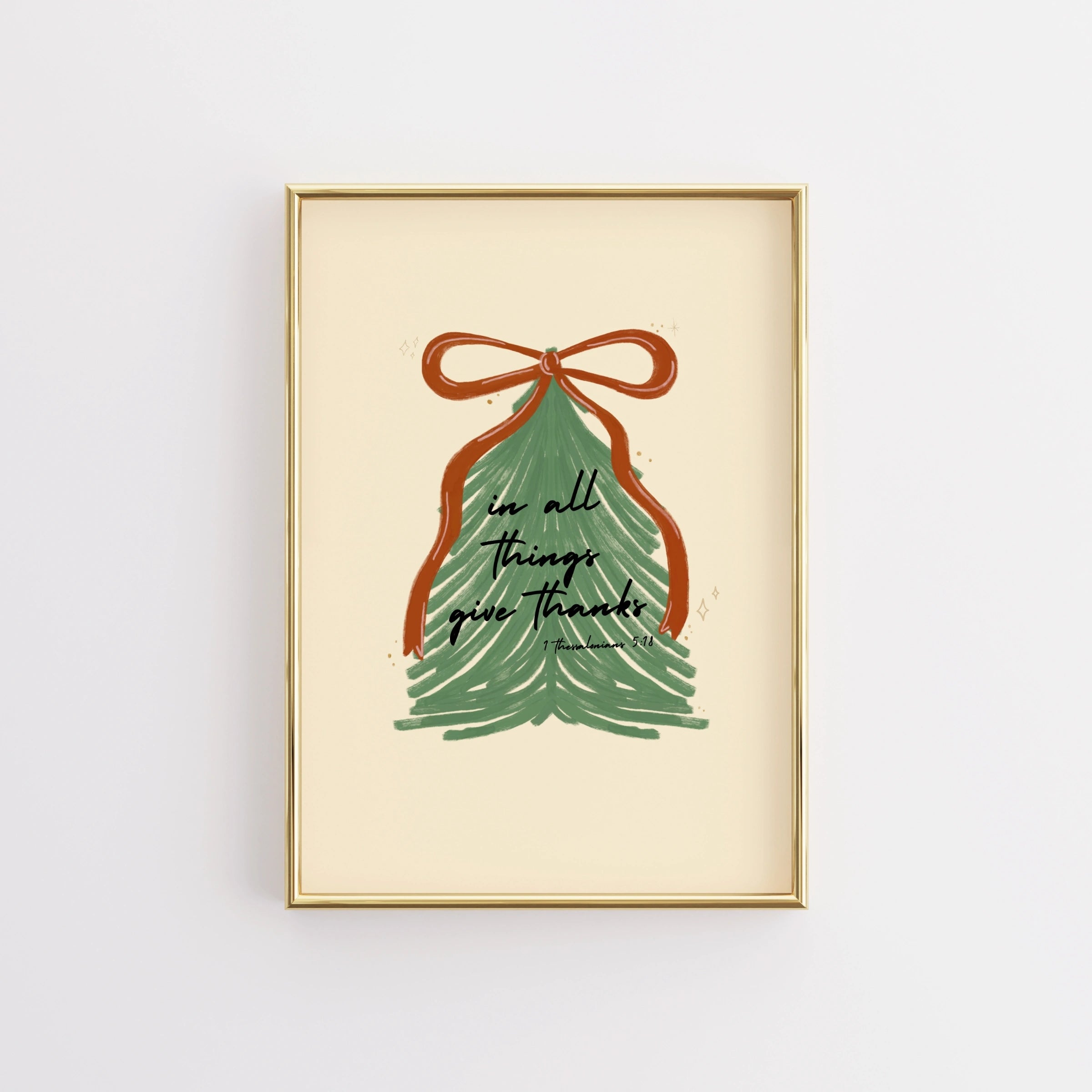 Bible Verse Tree Illustration