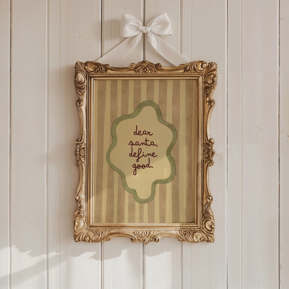 Lieber Weihnachtsmann, definiere „Frohe Weihnachten“ (Druckversion)