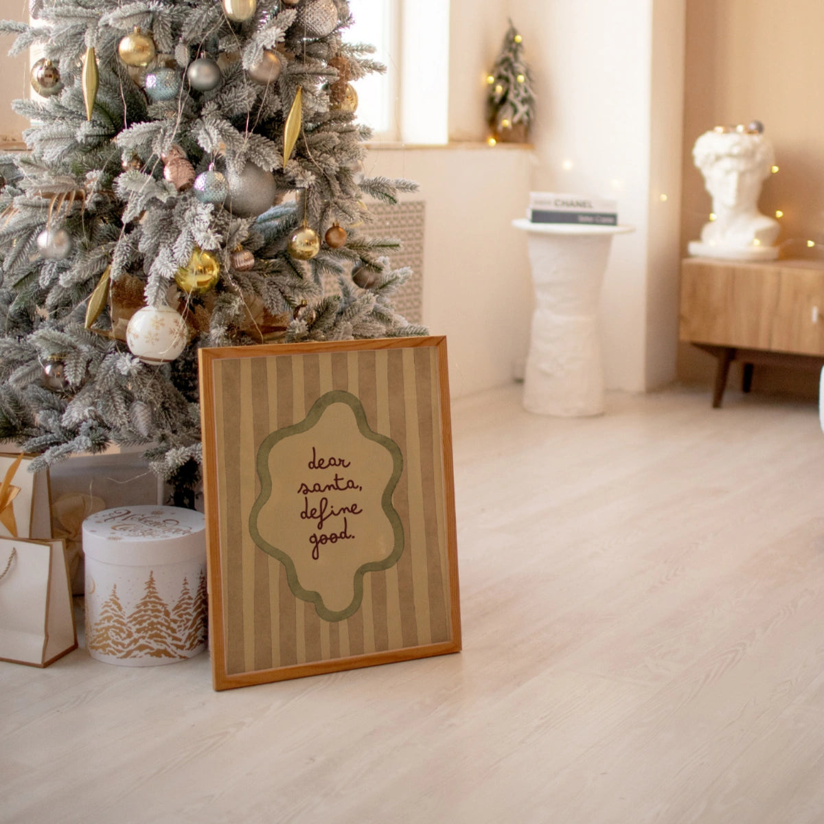 Lieber Weihnachtsmann, definiere „Frohe Weihnachten“ (Druckversion)