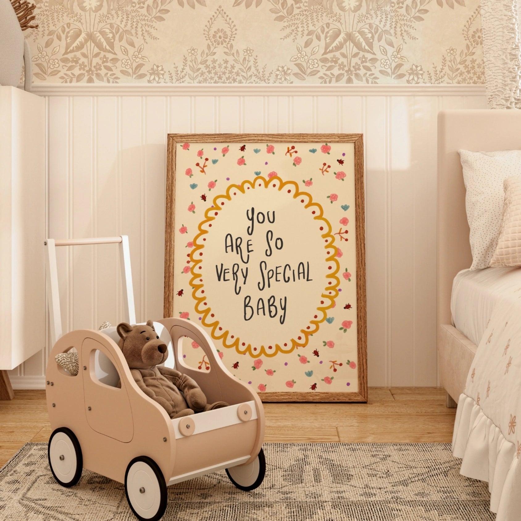 Vintage Floral Wall Art