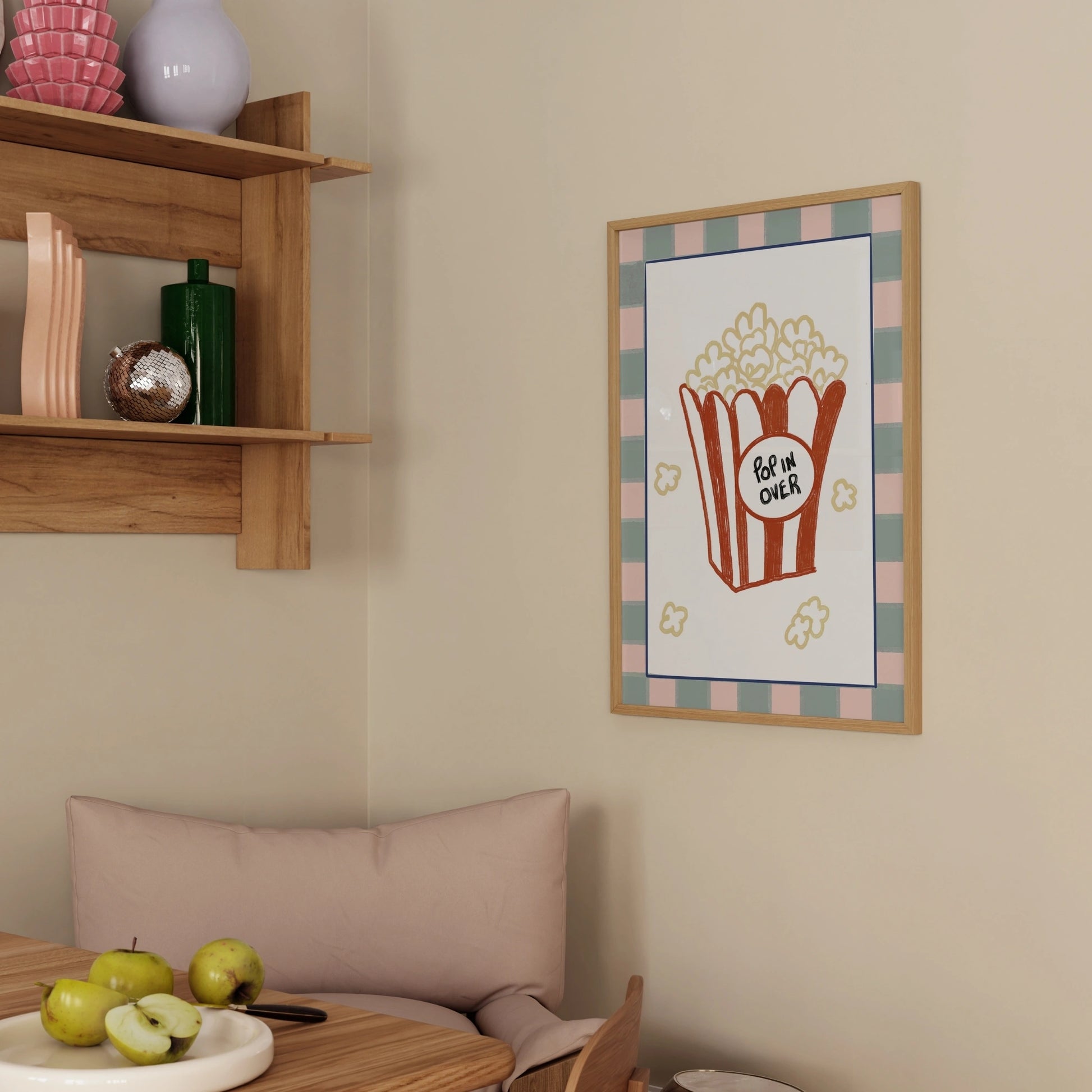 Popcorn Kitchen Wall Art