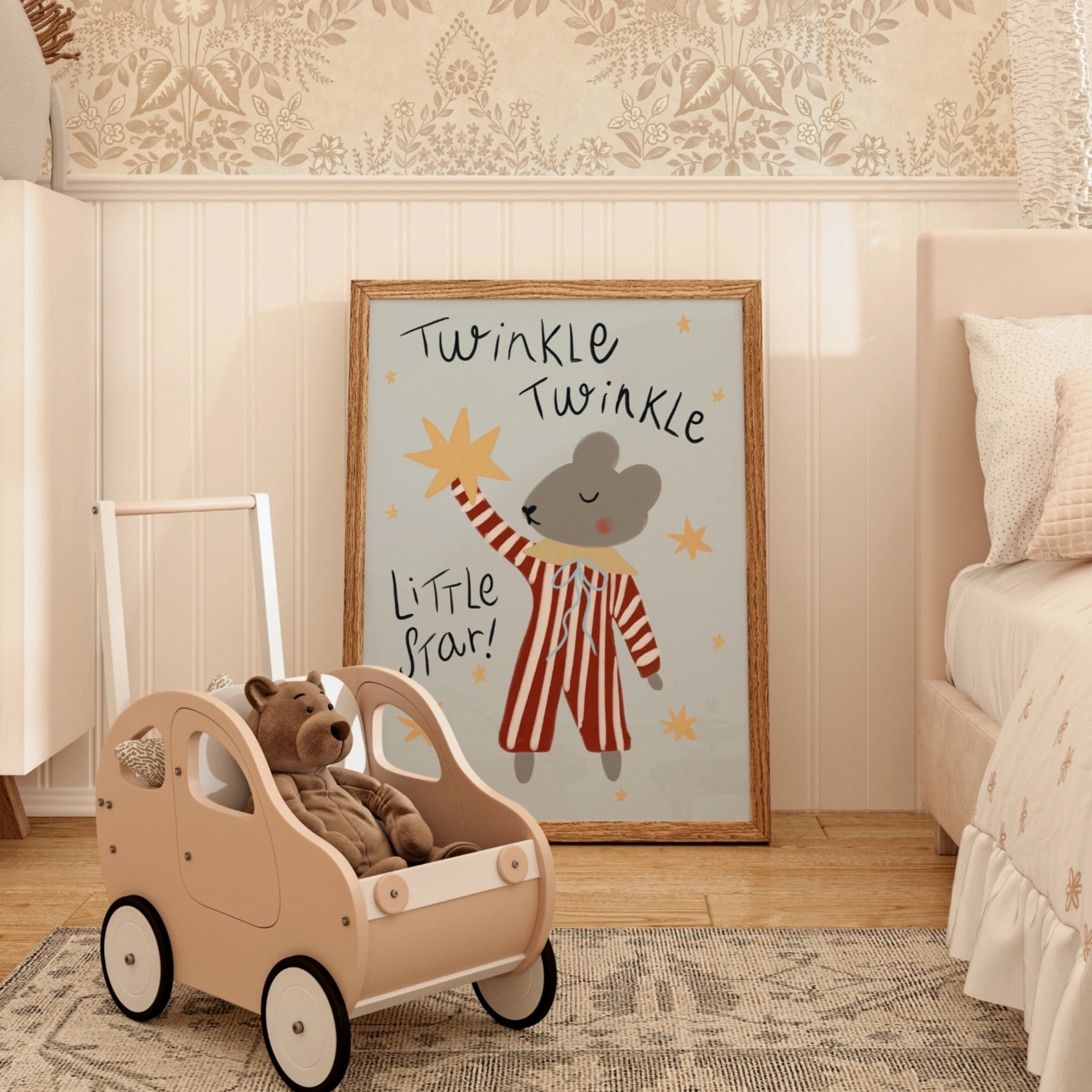Twinkle Twinkle Little Star Nursery Print
