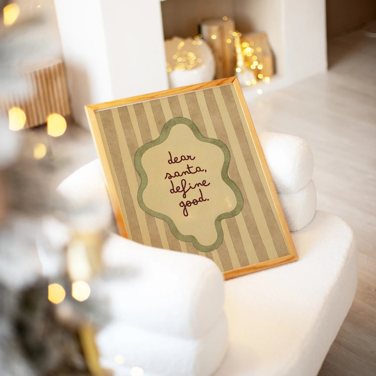 Lieber Weihnachtsmann, definiere „Frohe Weihnachten“ (Druckversion)