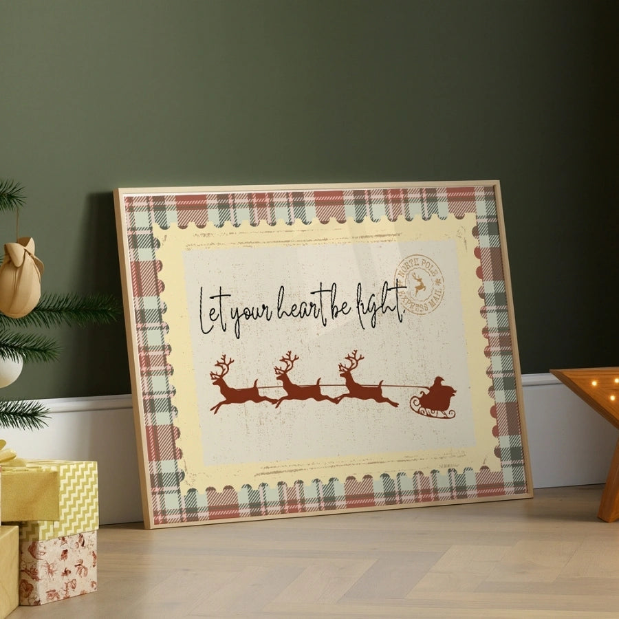 Retro Christmas Print