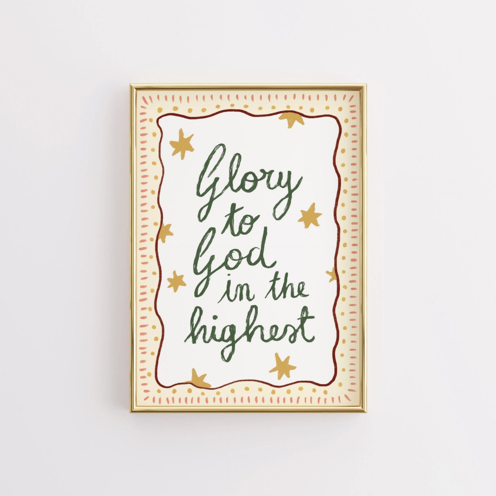 Faith Filled Christmas Decor