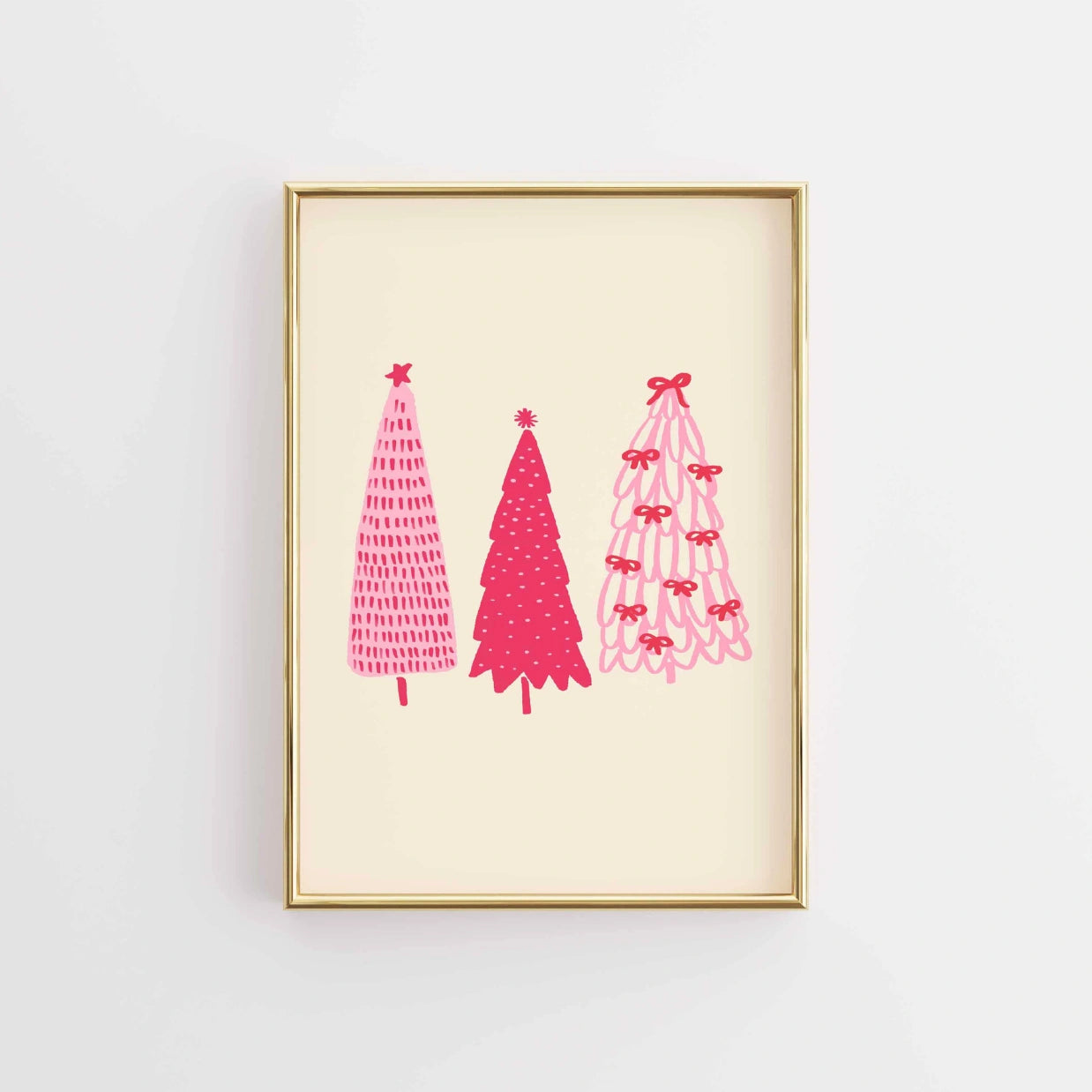 Retro Holiday Print