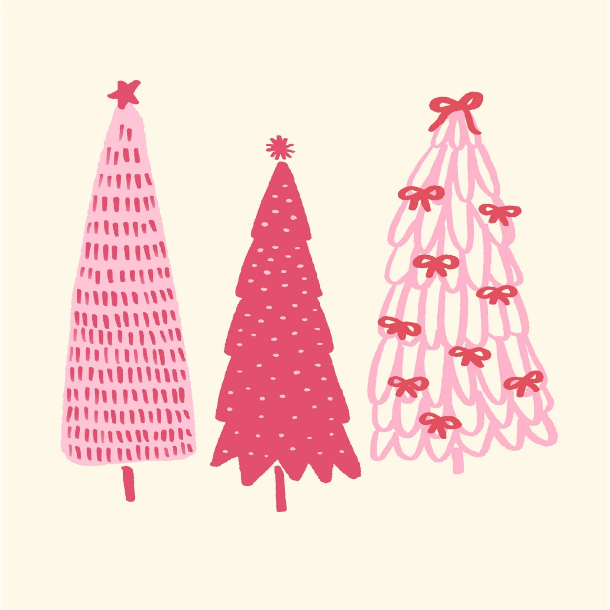 Retro Holiday Print
