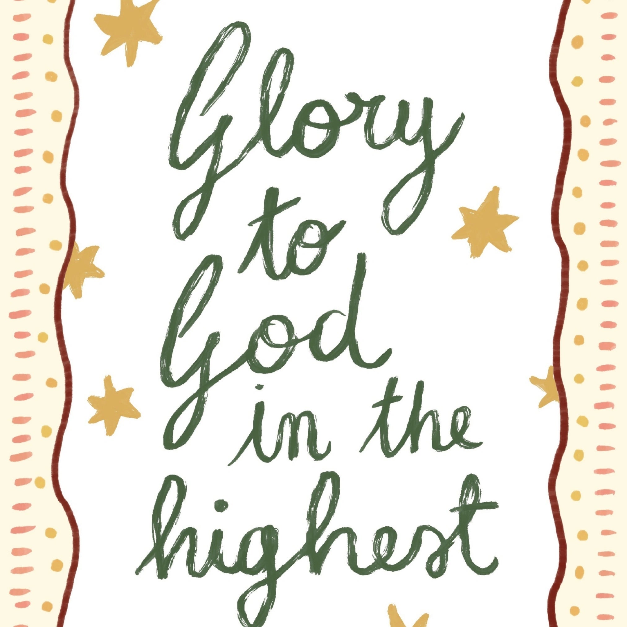 Faith Filled Christmas Decor