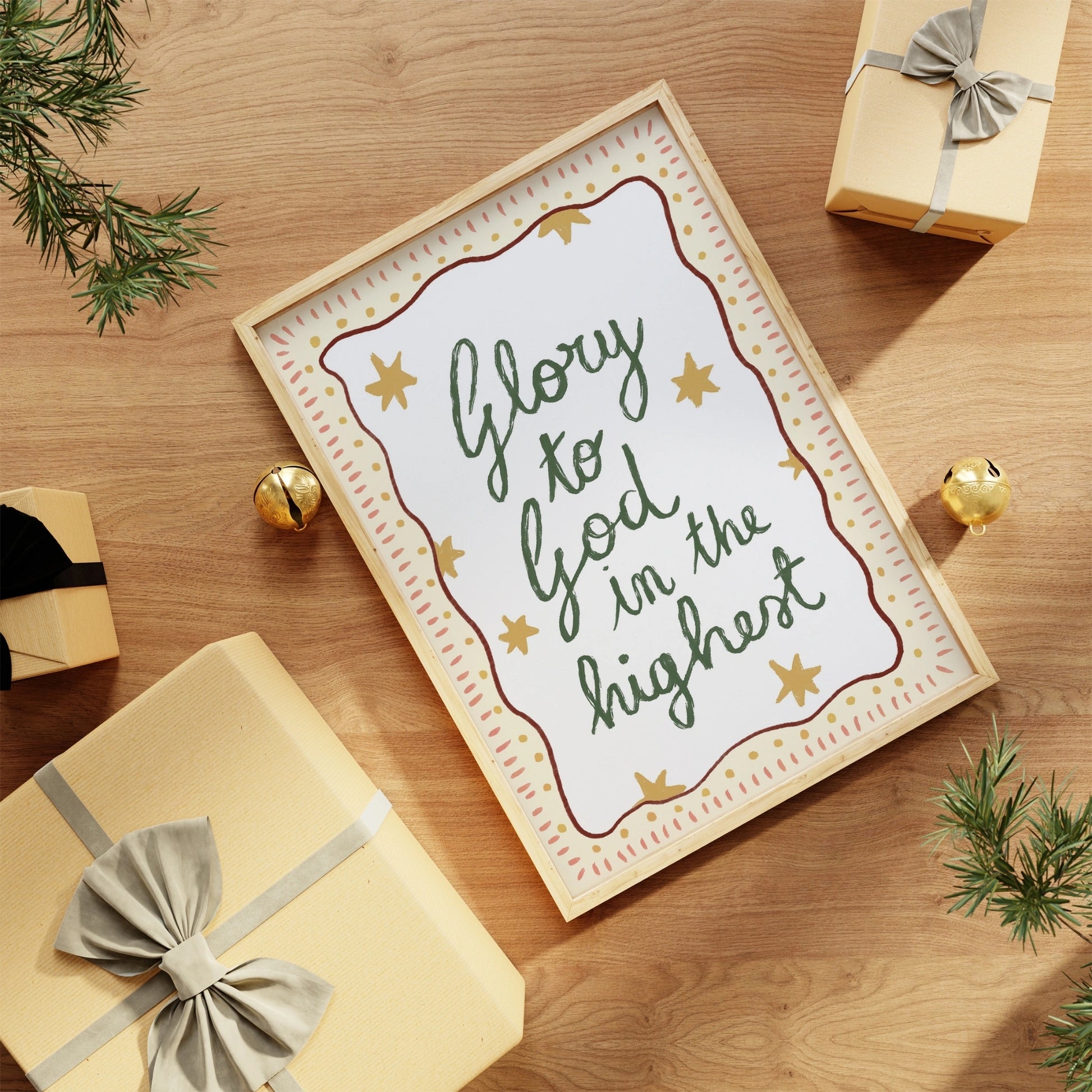 Faith Filled Christmas Decor