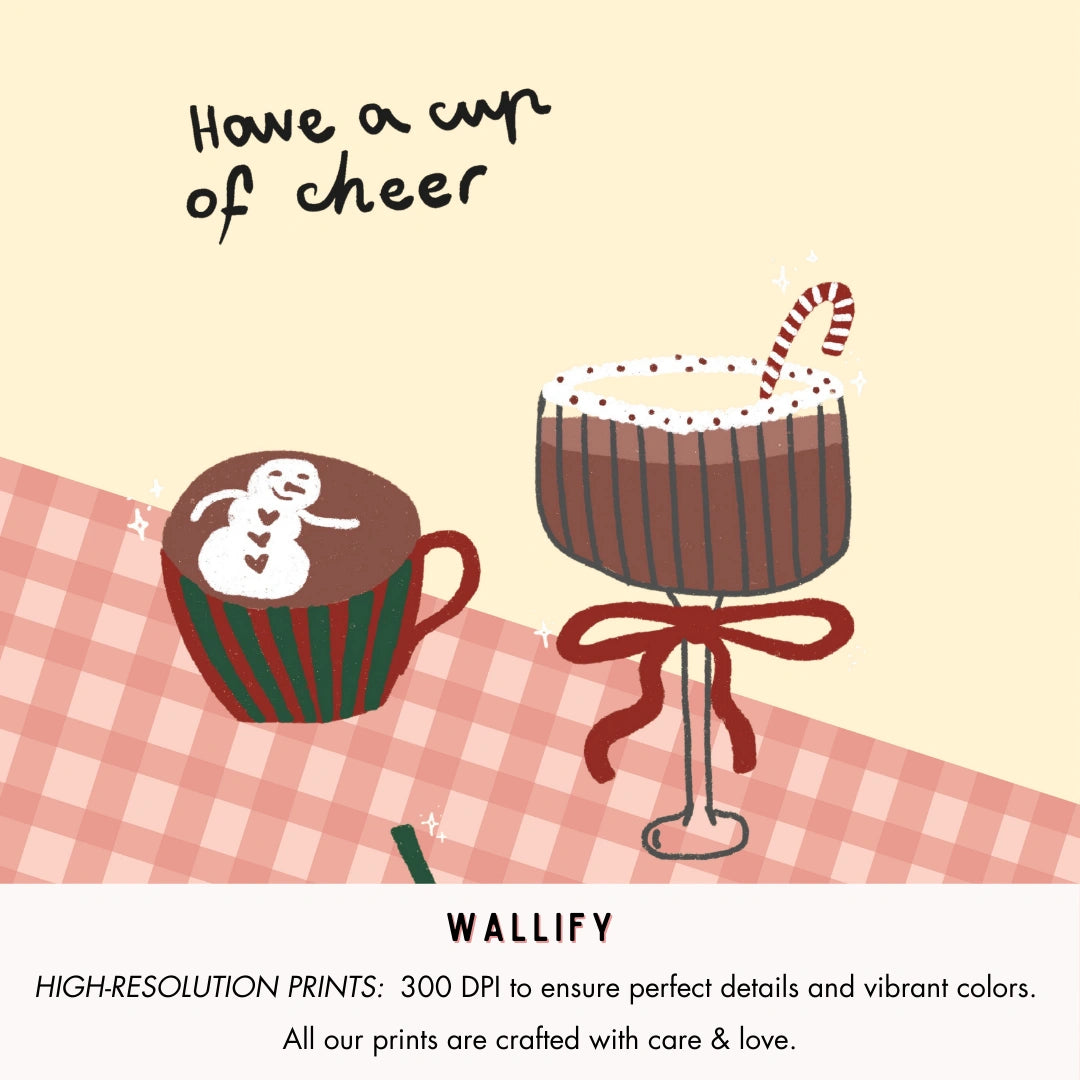 Handmade Minimal Christmas Decor, over 100 prints