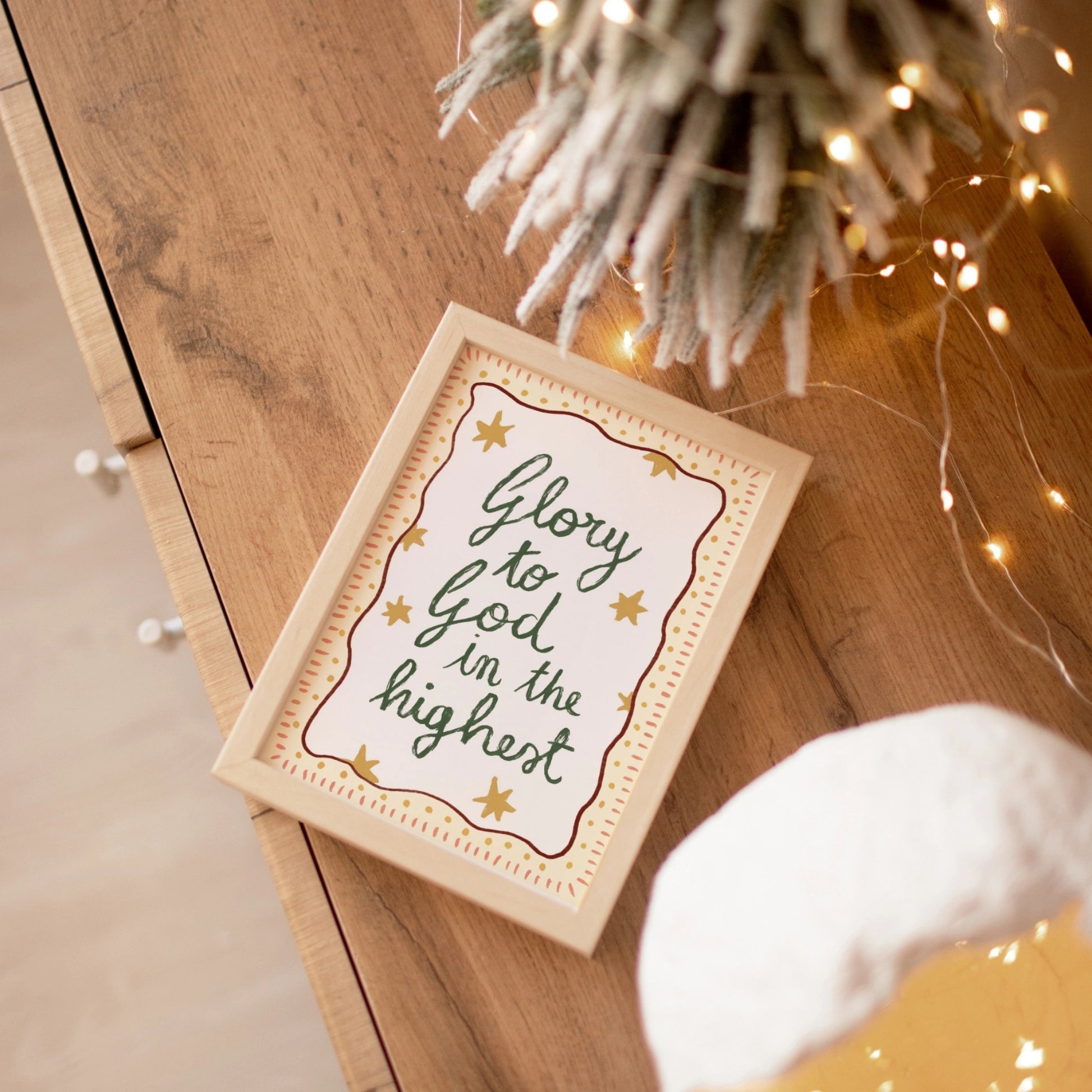 Faith Filled Christmas Decor