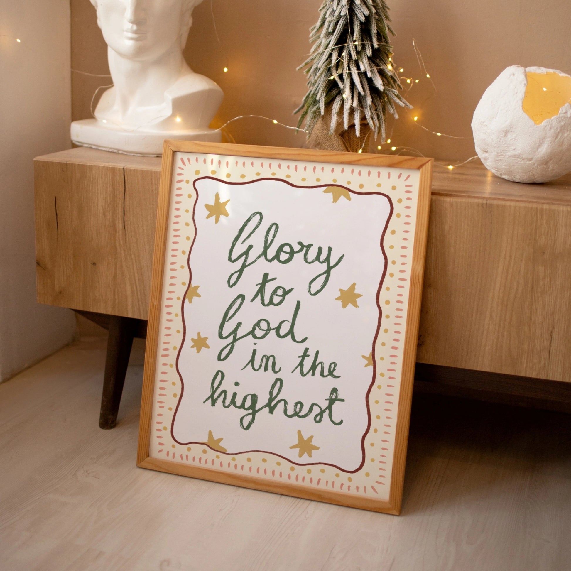 Faith Filled Christmas Decor