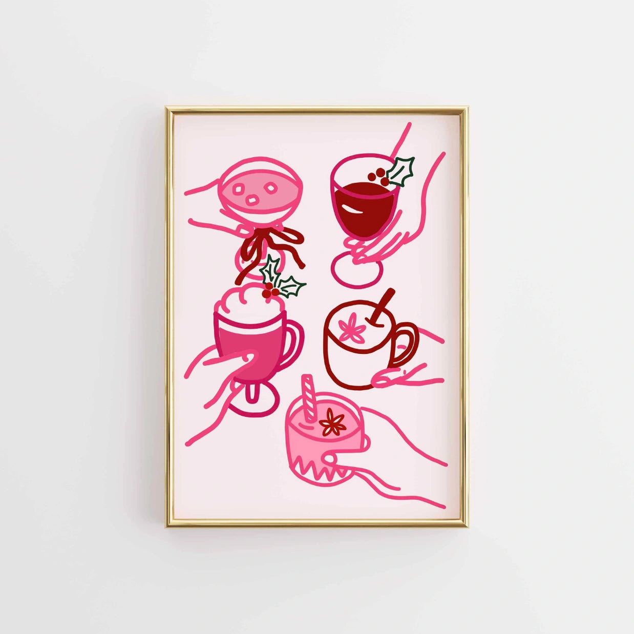 Retro-Weihnachtsdeko