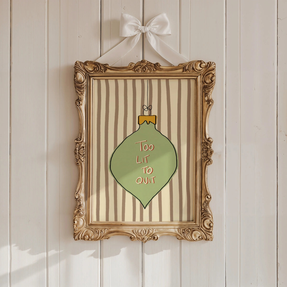 Zu angesagt, um aufzuhören – Weihnachtsdruck