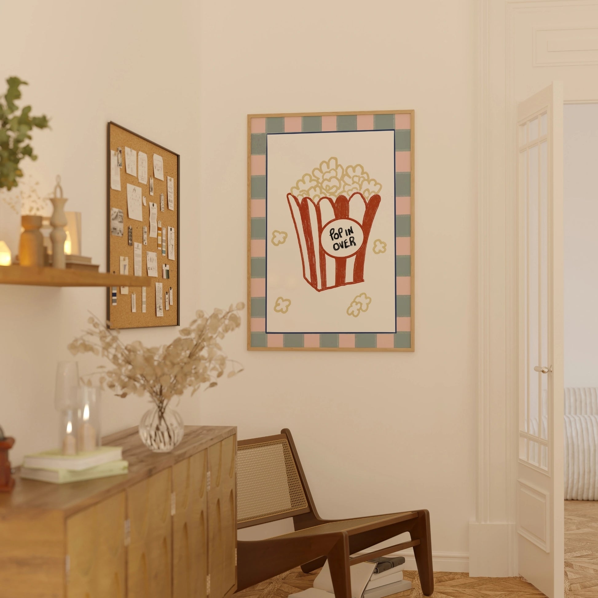 Popcorn Kitchen Wall Art