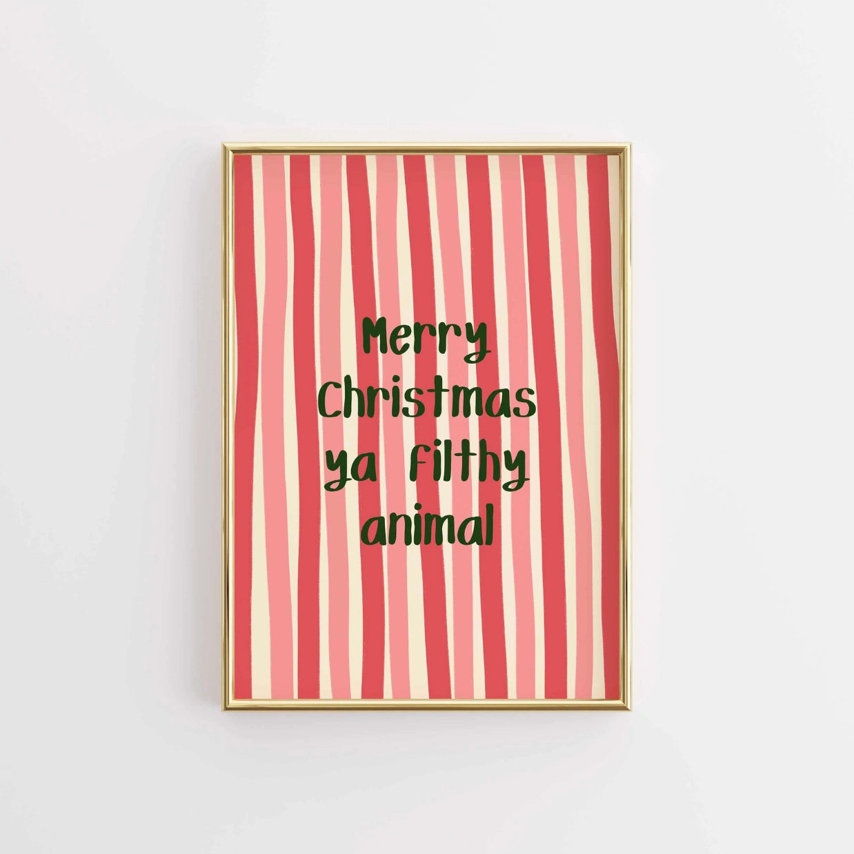 Funny Christmas Quote Poster