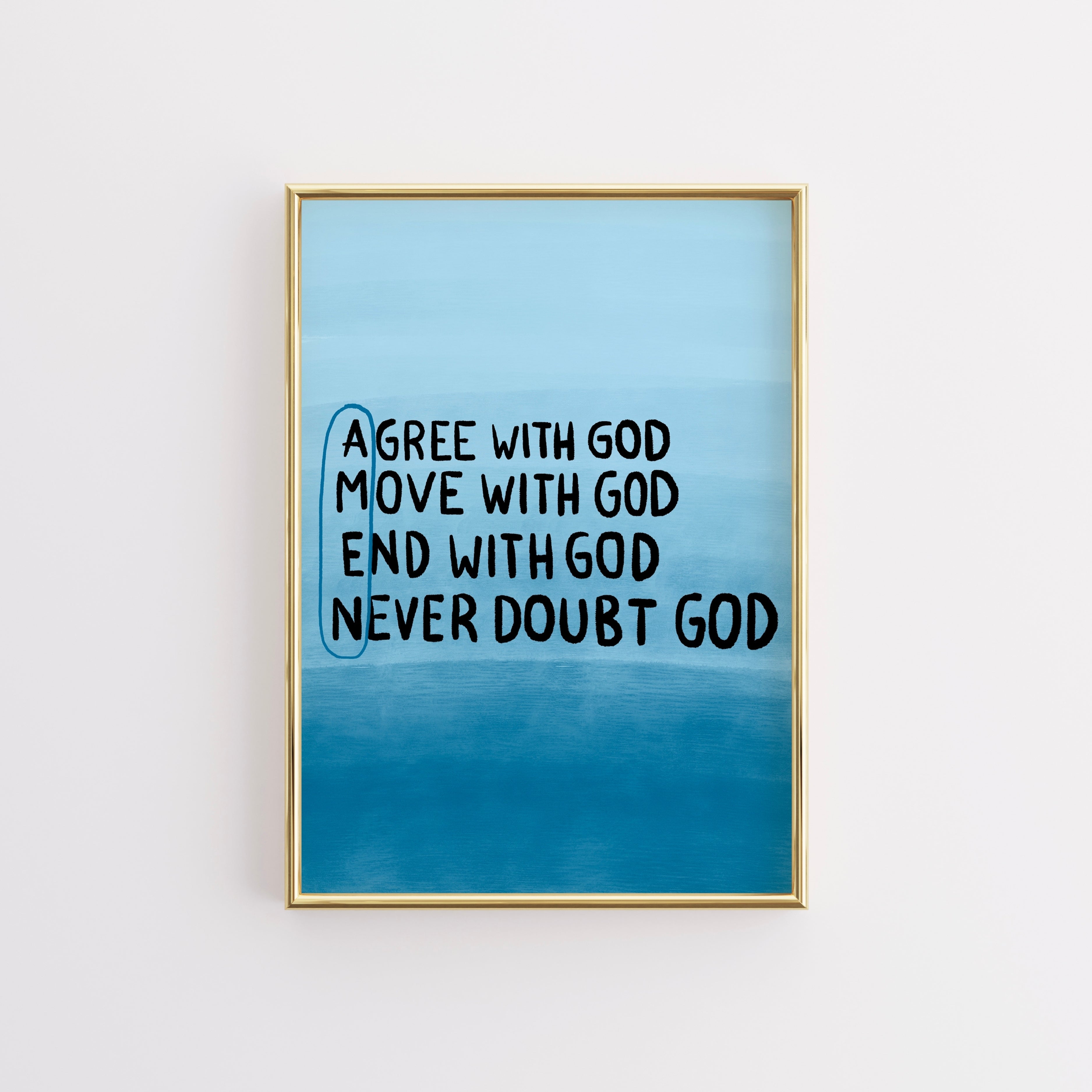 Mit Gott im Einklang – Christliche Wandkunst