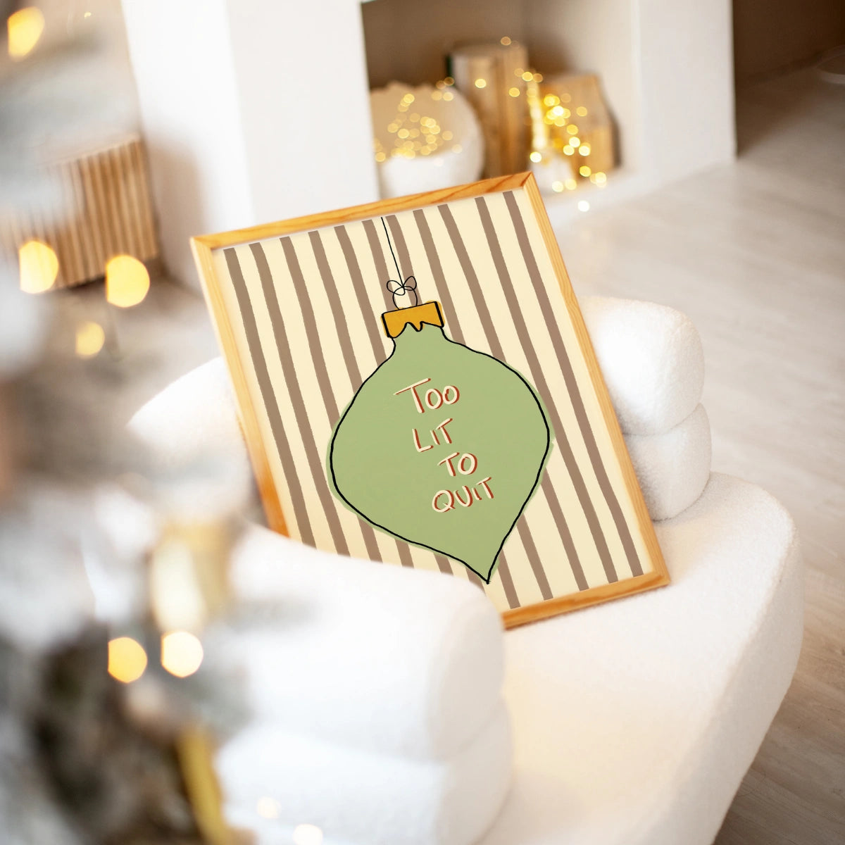 Zu angesagt, um aufzuhören – Weihnachtsdruck