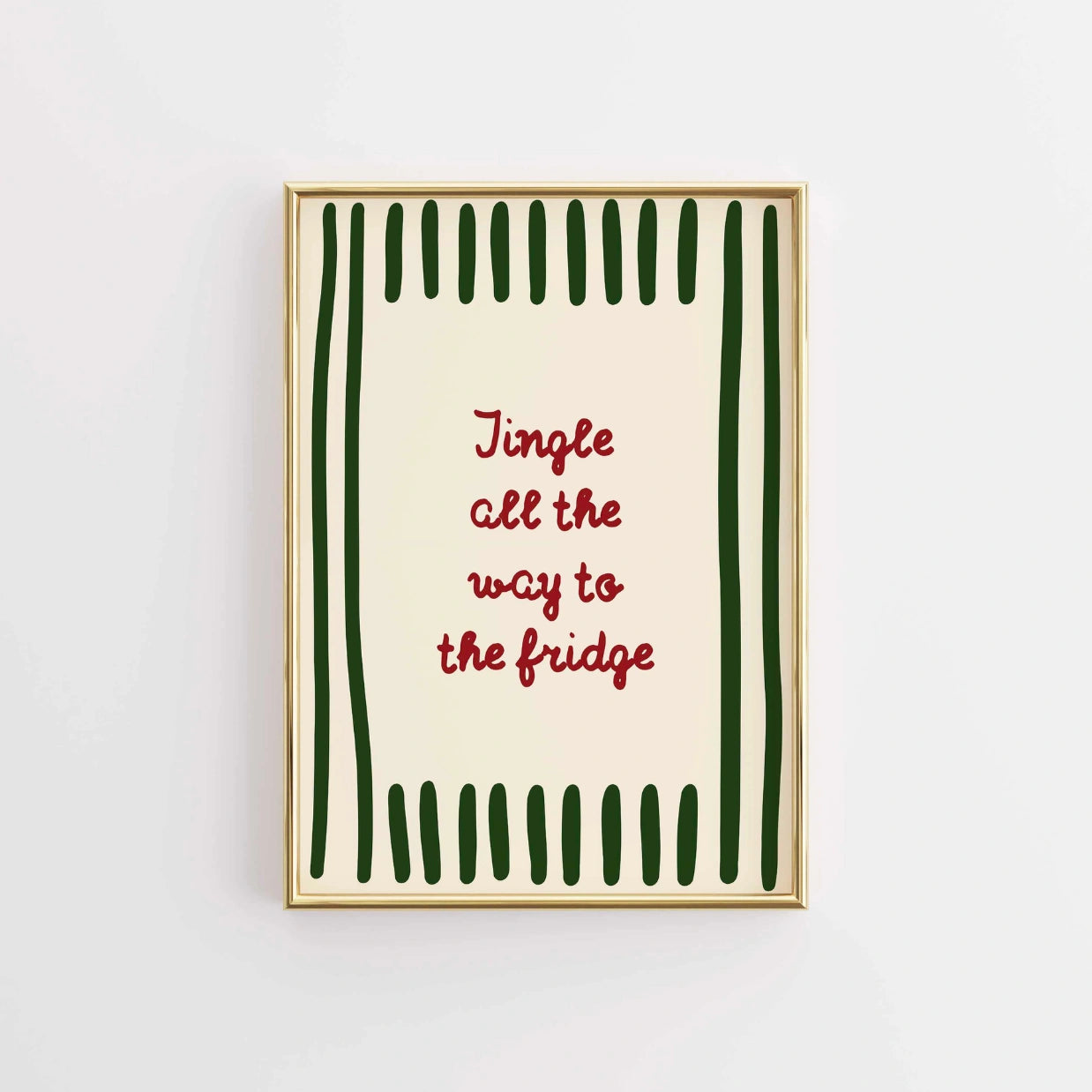 Merry Christmas Ornament Poster