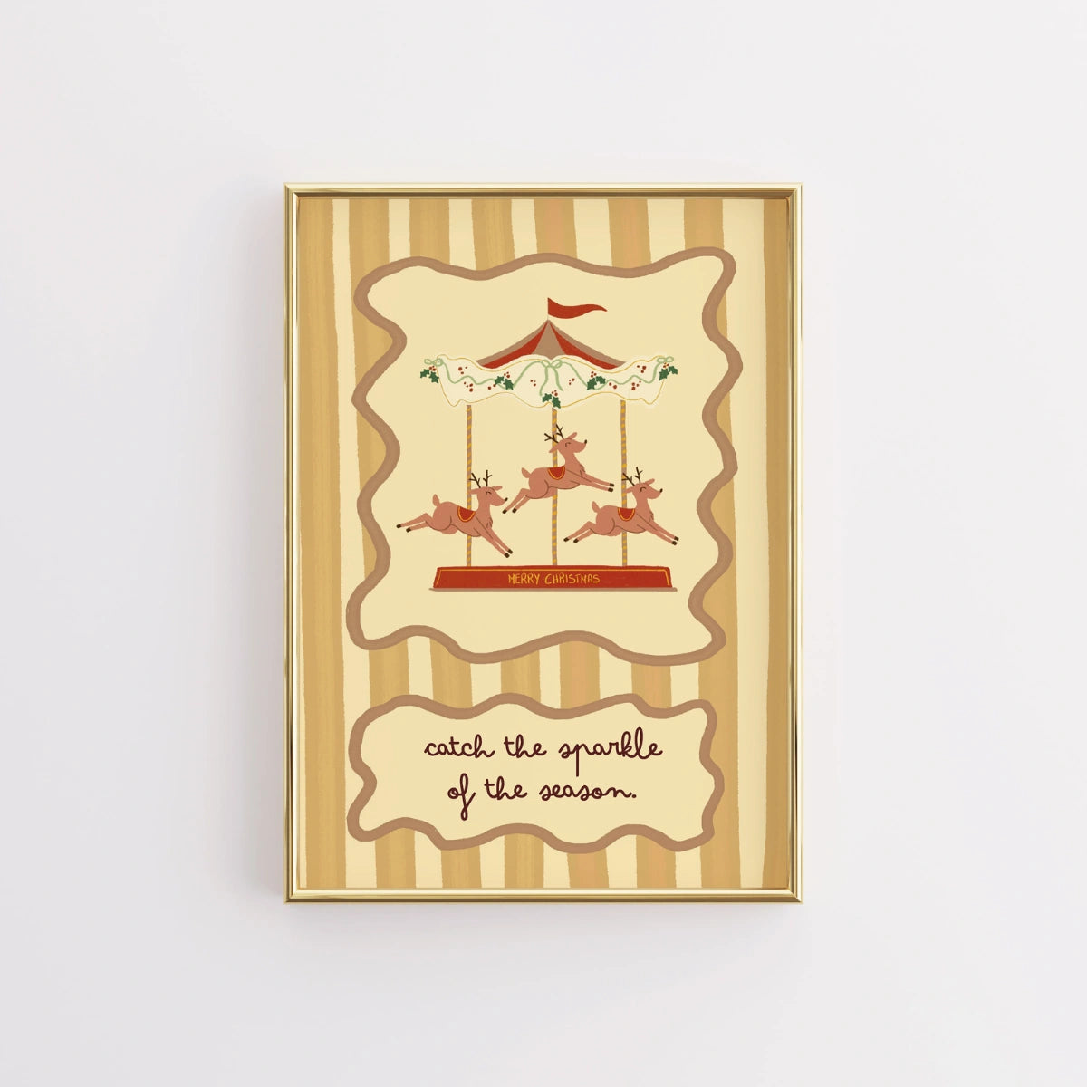 Catch the Sparkle of the Season Print