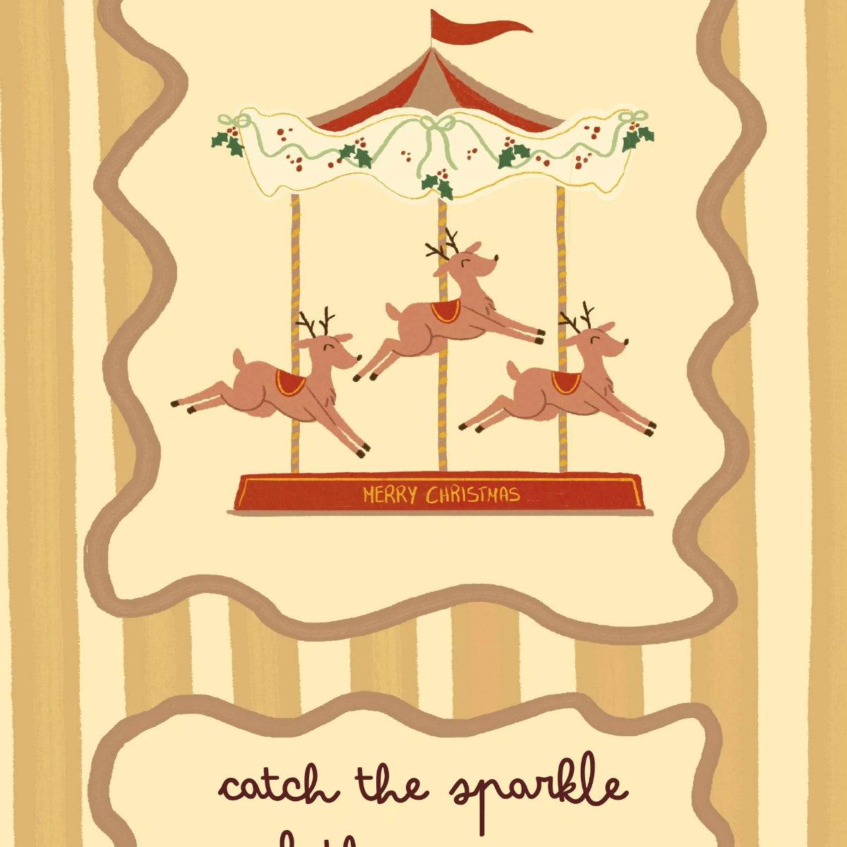 Catch the Sparkle of the Season Print