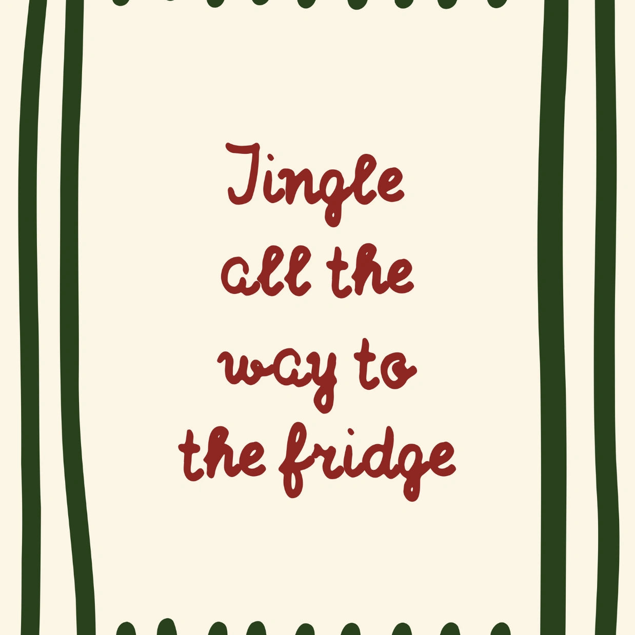 Merry Christmas Ornament Poster