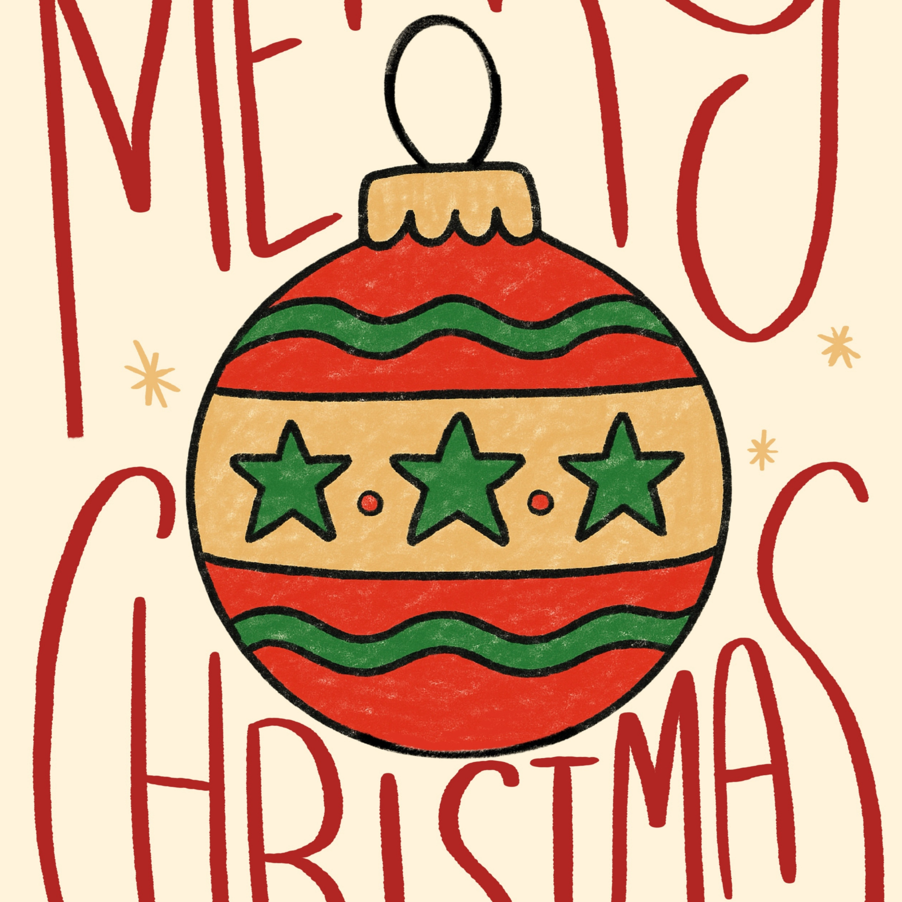 Christmas bauble Wall Art