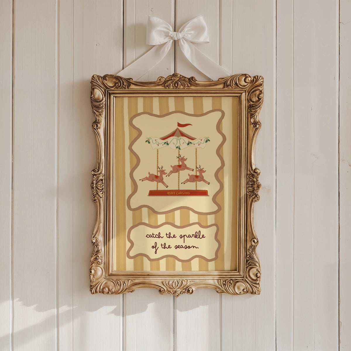 Catch the Sparkle of the Season Print