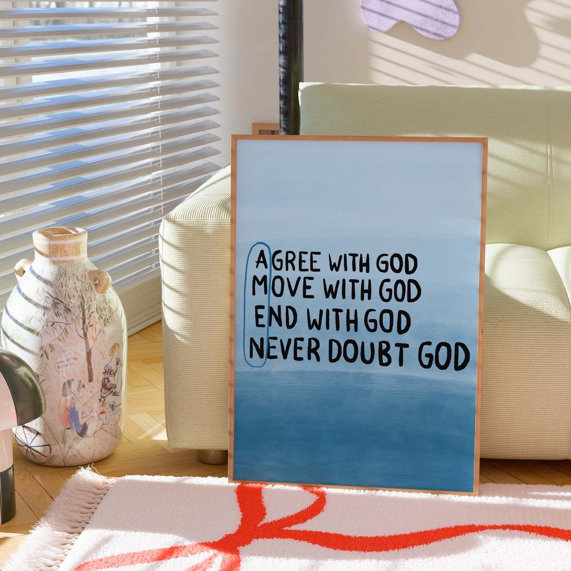 Mit Gott im Einklang – Christliche Wandkunst