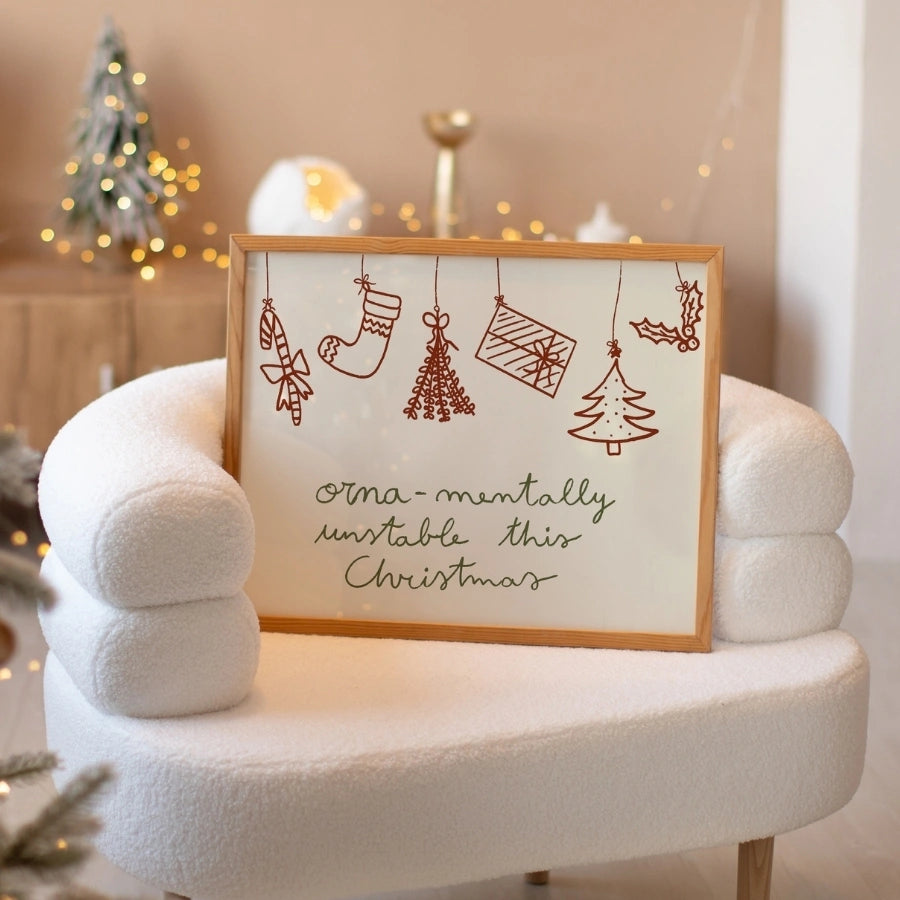 Funny Holiday Wall Art