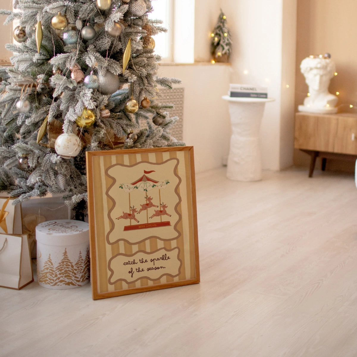 Catch the Sparkle of the Season Print