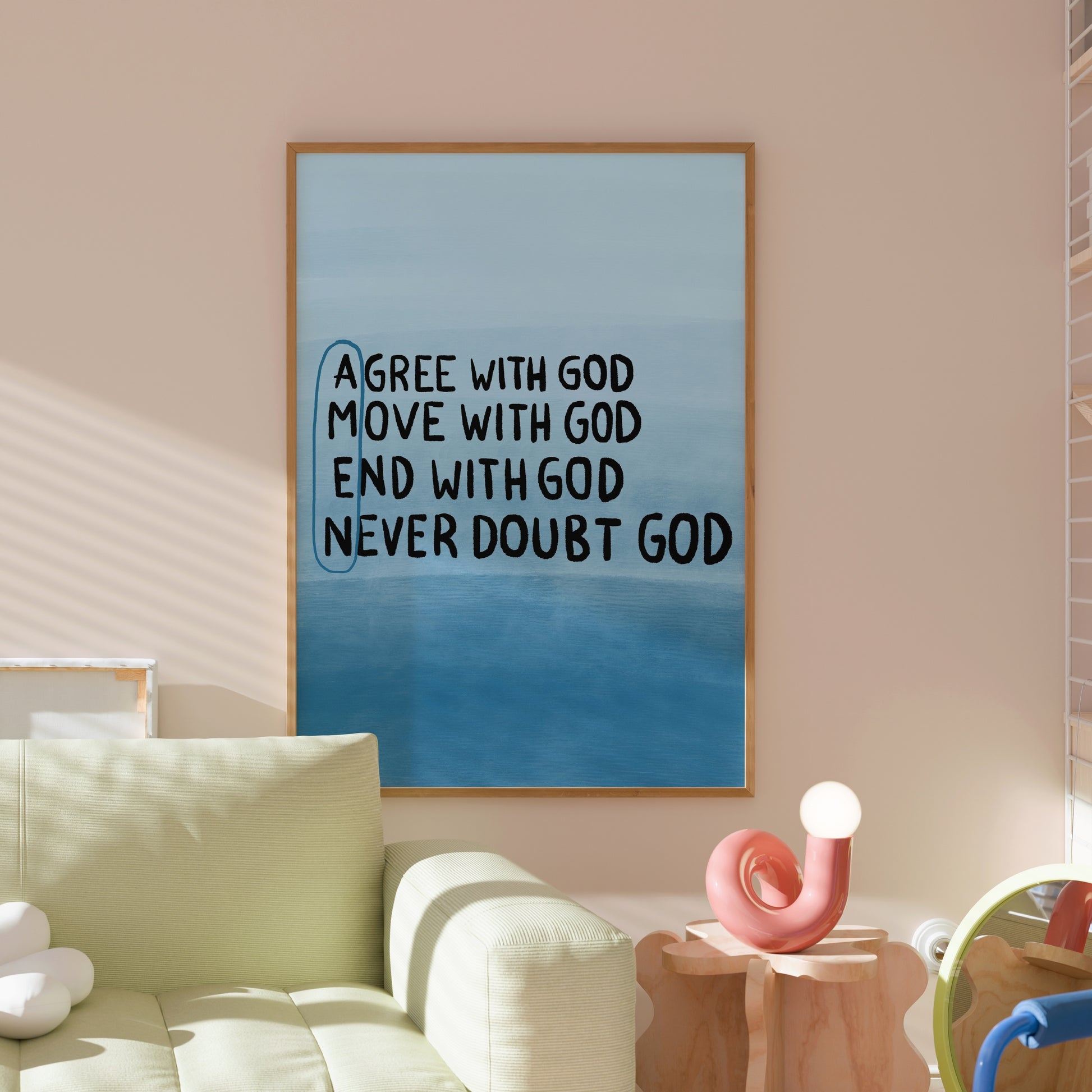 Mit Gott im Einklang – Christliche Wandkunst