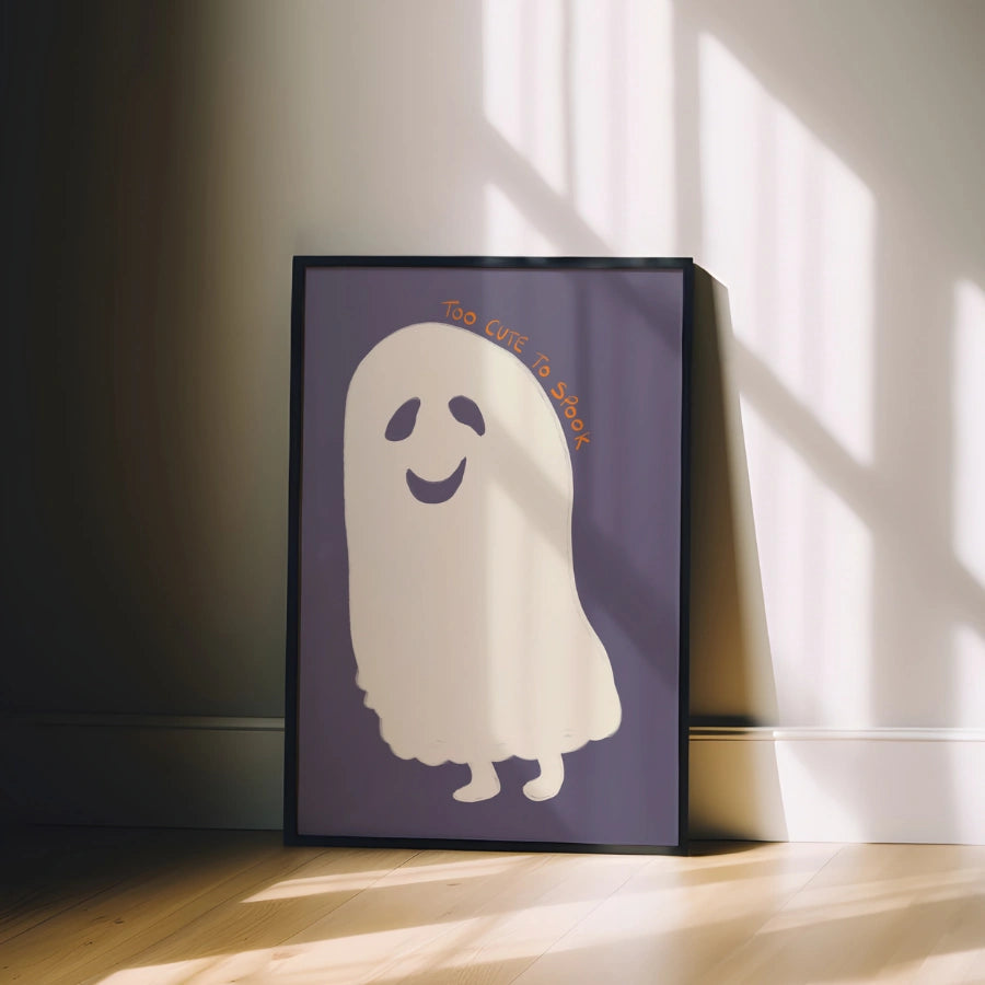 Zu süß, um zu erschrecken – Lustige Geister-Wanddeko für Halloween