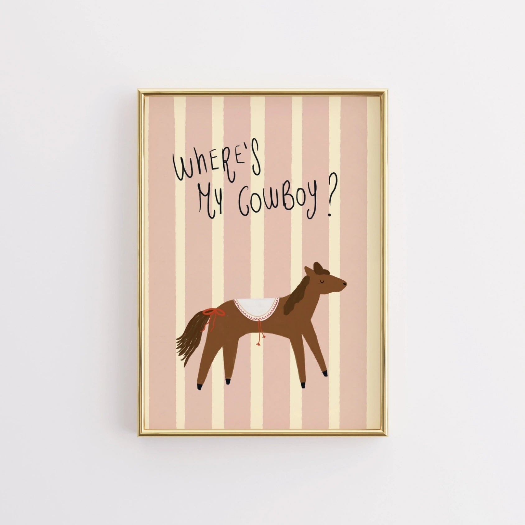 Vintage Horse Wall Art