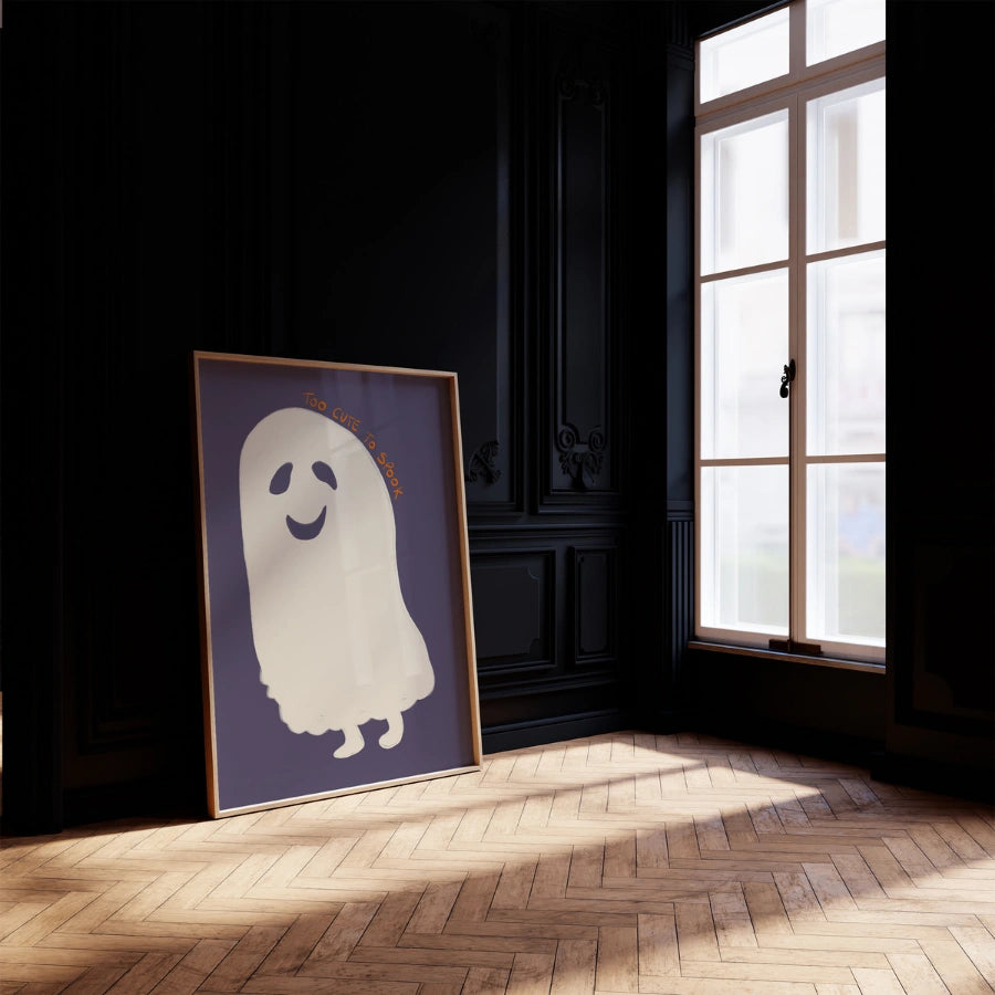 Zu süß, um zu erschrecken – Lustige Geister-Wanddeko für Halloween